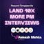 Land 10X MORE PM Interviews (Resume Kit)