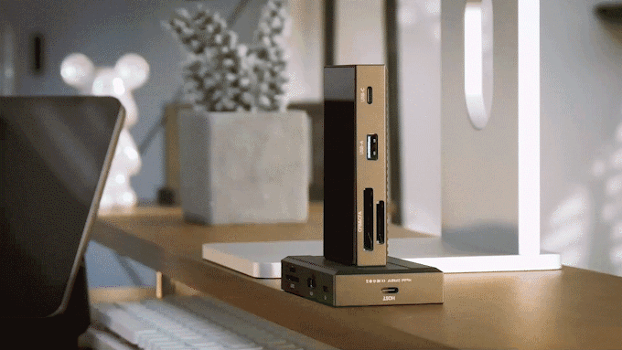 Mídia 4 de DockCase Studio: Smart USB-C Hub 8-em-1