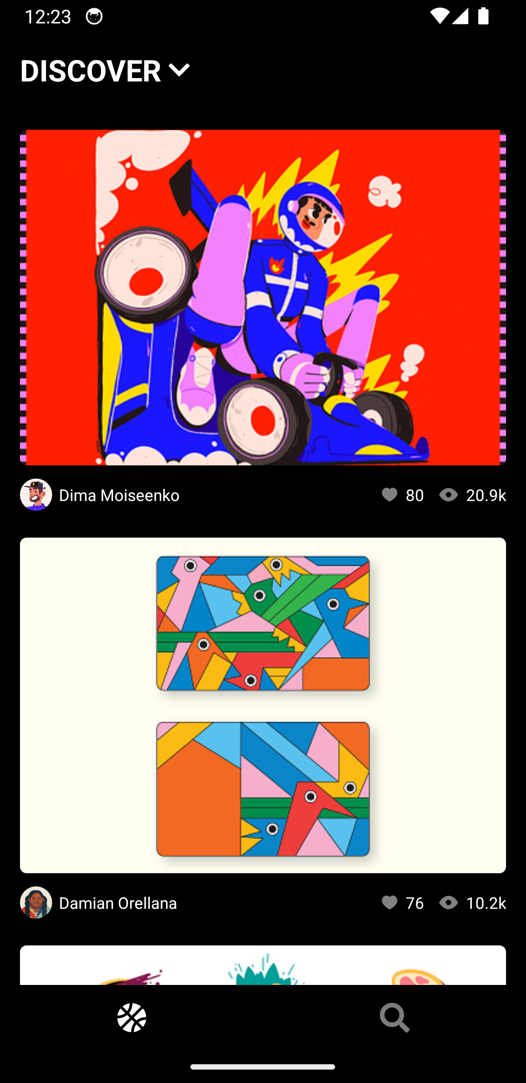 Dunker: A Dribbble Client gallery image