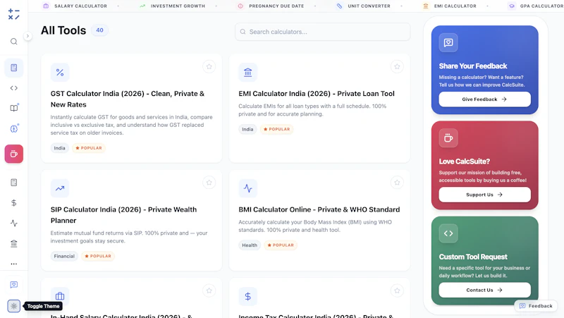 CalcSuite screenshot 5