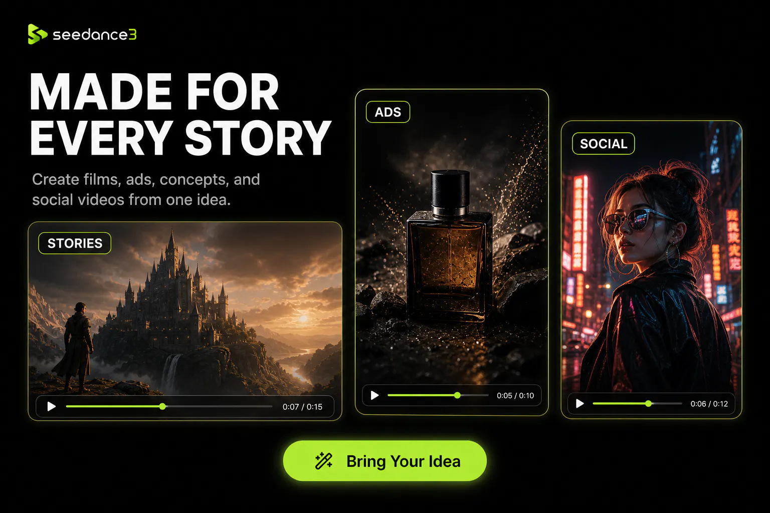 Seedance AI Video Generator gallery image