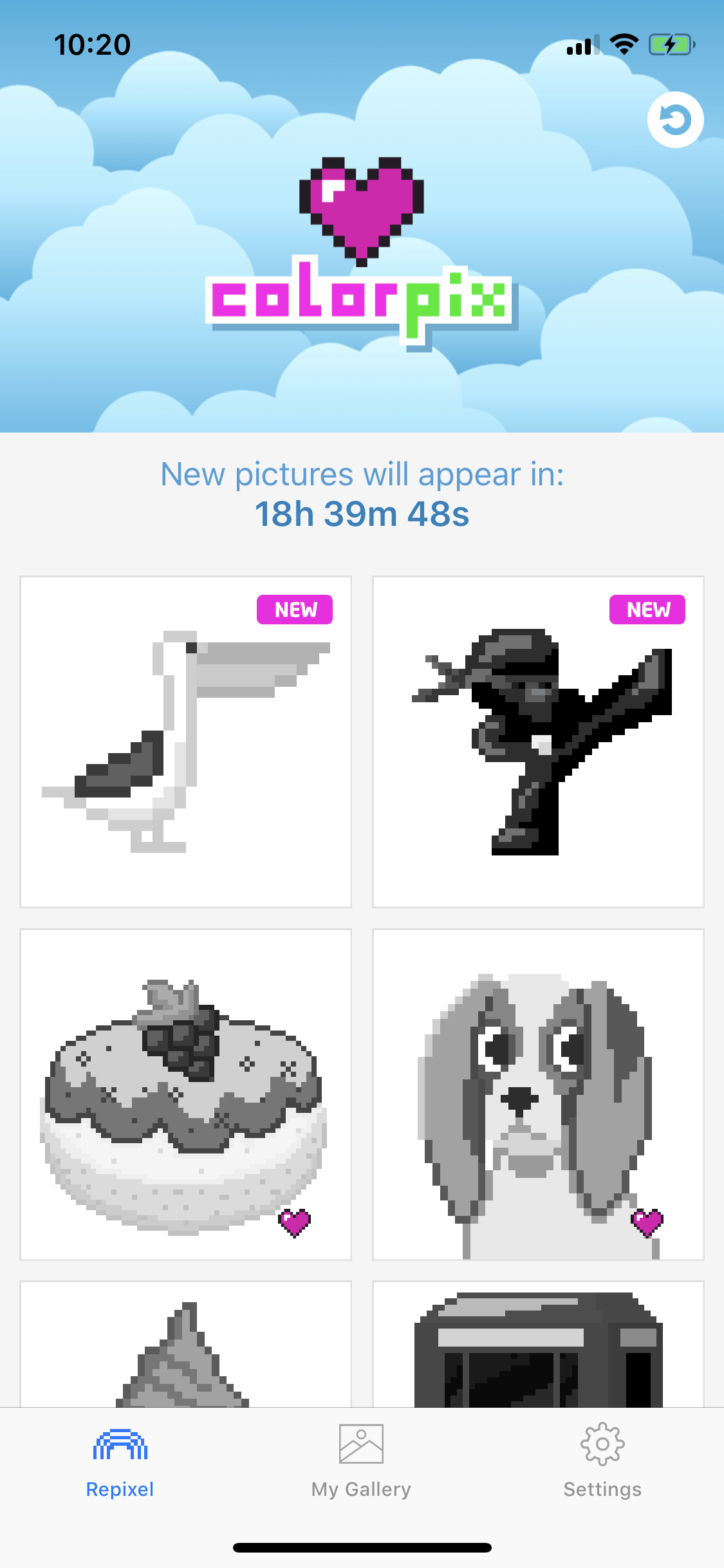 Colorpix Color By Number iOS Source code gallery image