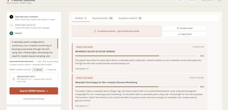 Patent Gnome screenshot 6