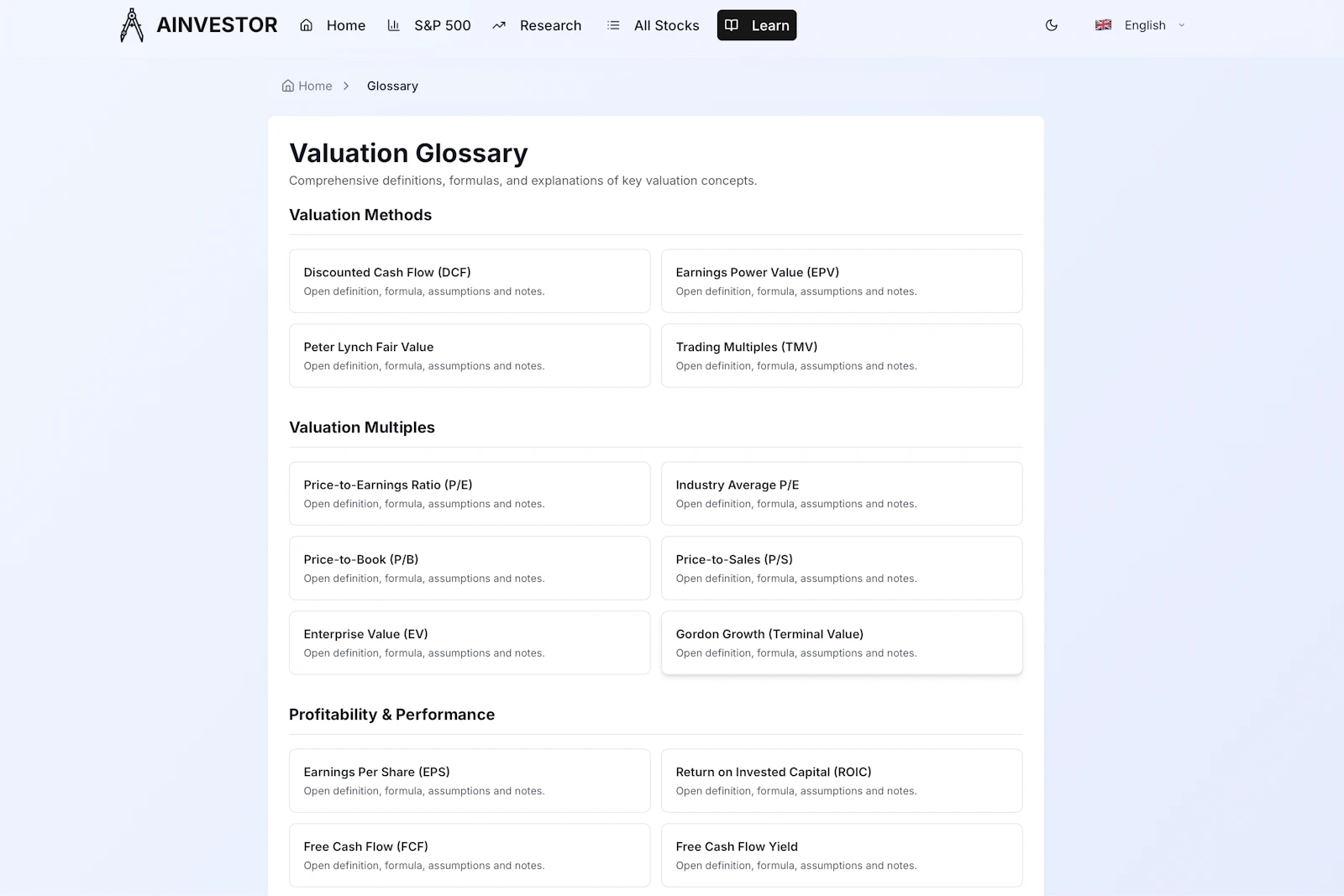 AInvestor screenshot 6