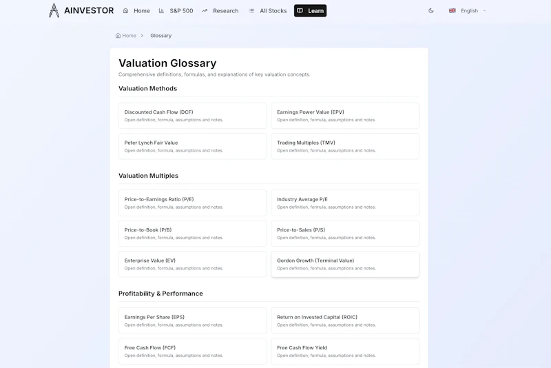AInvestor screenshot 6