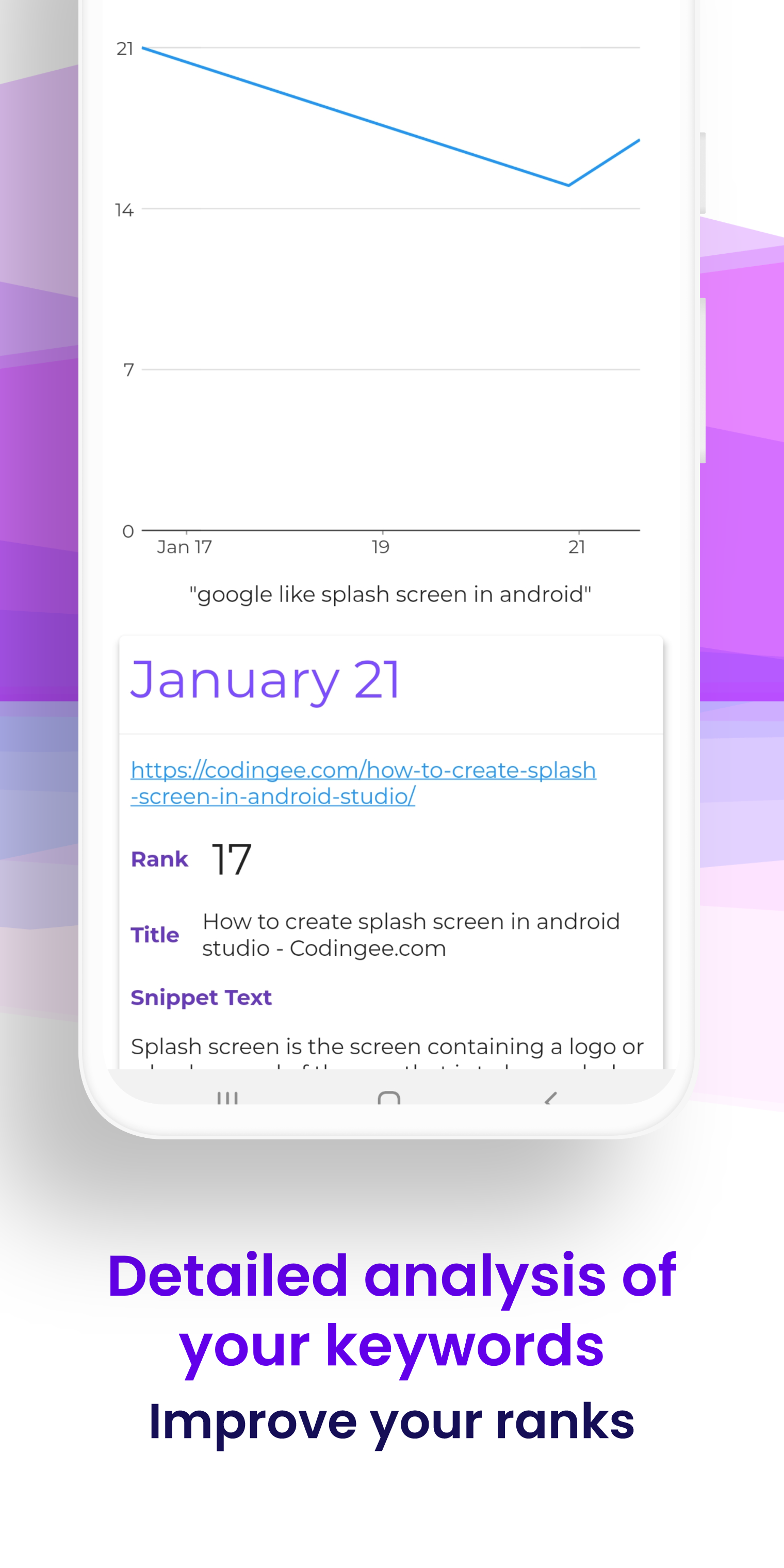 ranKED - SEO Rank Tracker gallery image