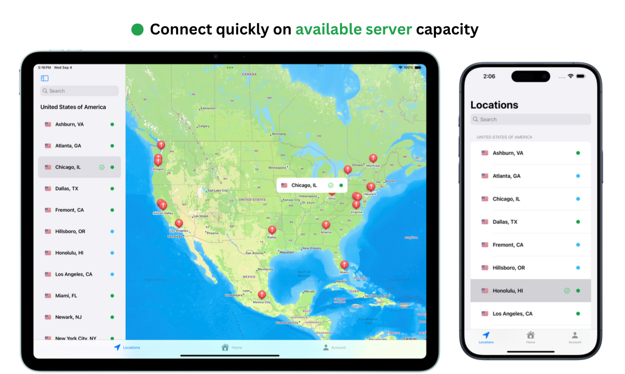 UPVPN für iOS und iPados - Ein moderner serverloser VPN basierend auf WireGuard Medien 2