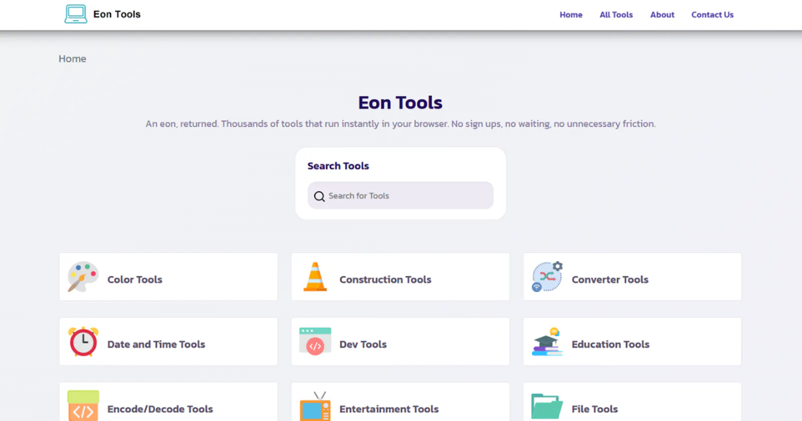 Eon Tools screenshot 1