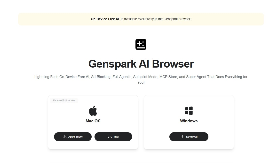 Browser Genspark AI - La prima AI senza dispositiva al mondo media 2