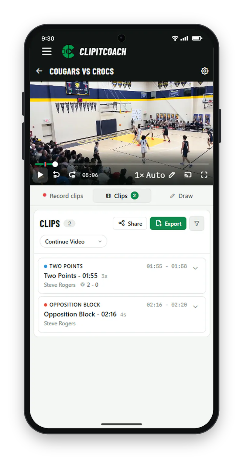 ClipItCoach screenshot 2