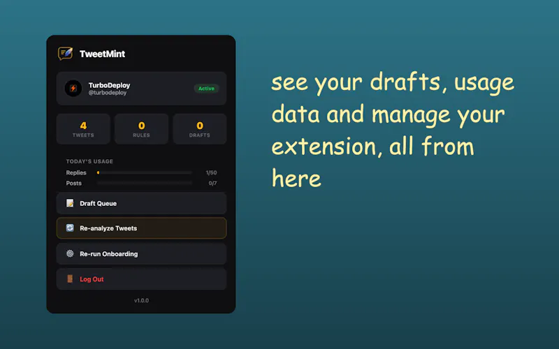 TweetMint screenshot 3