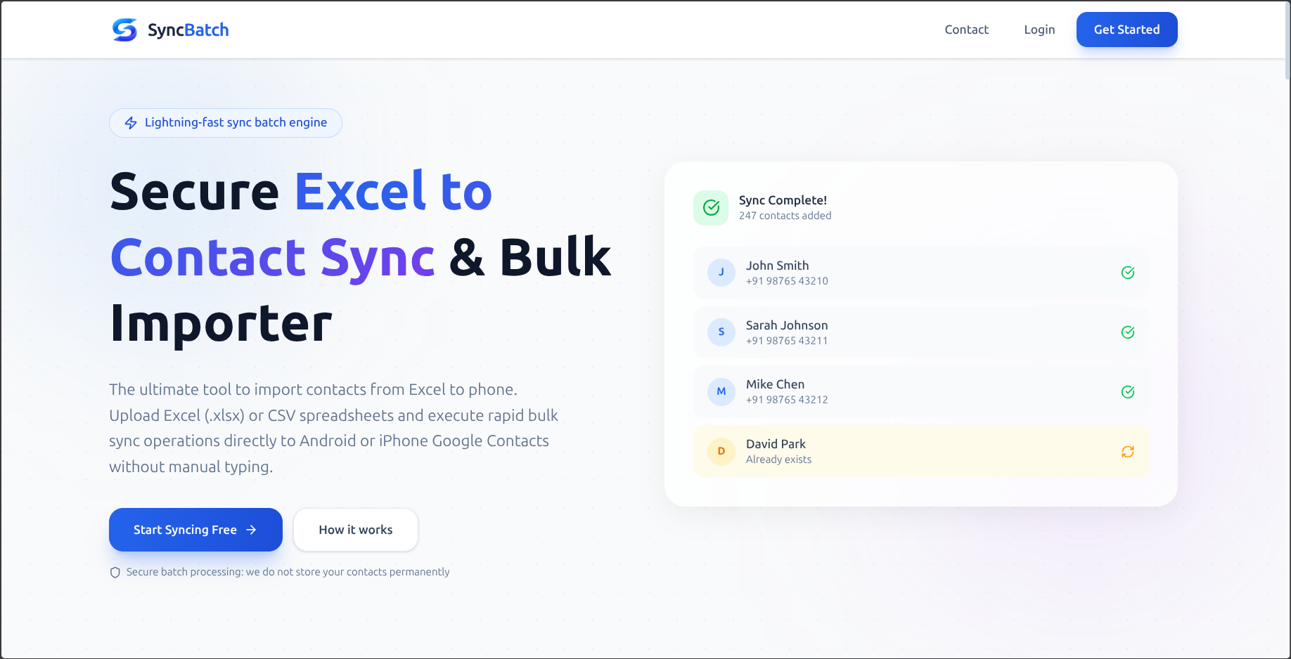 SyncBatch gallery image