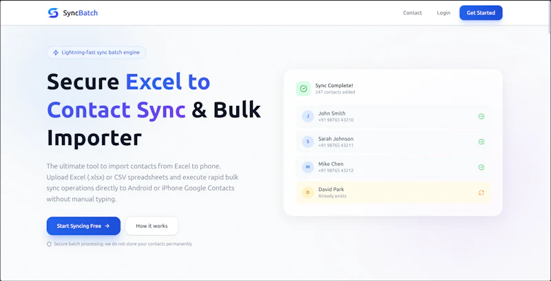 SyncBatch screenshot 2