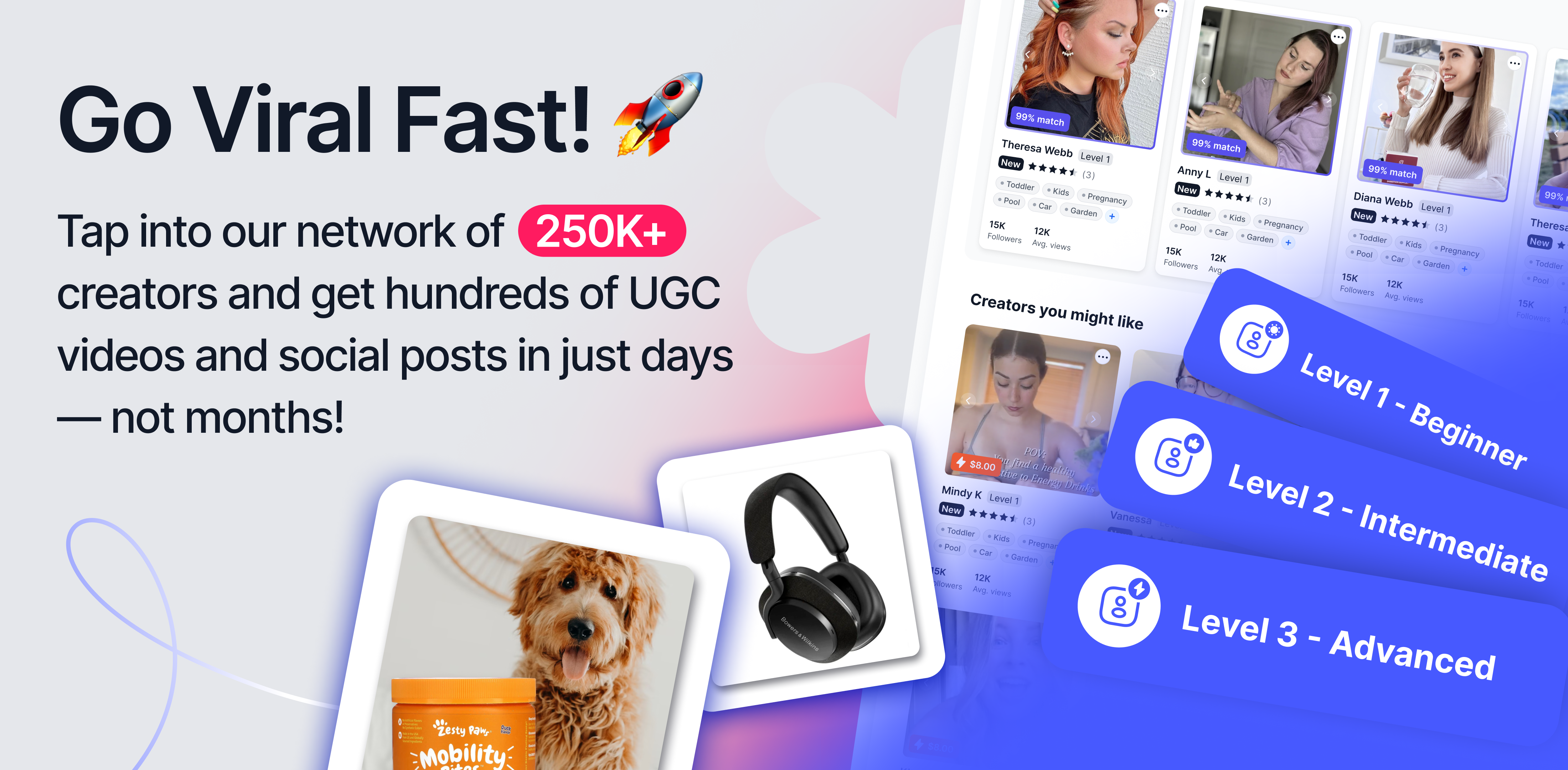 JoinBrands: Influencers & UGC Creators media 2