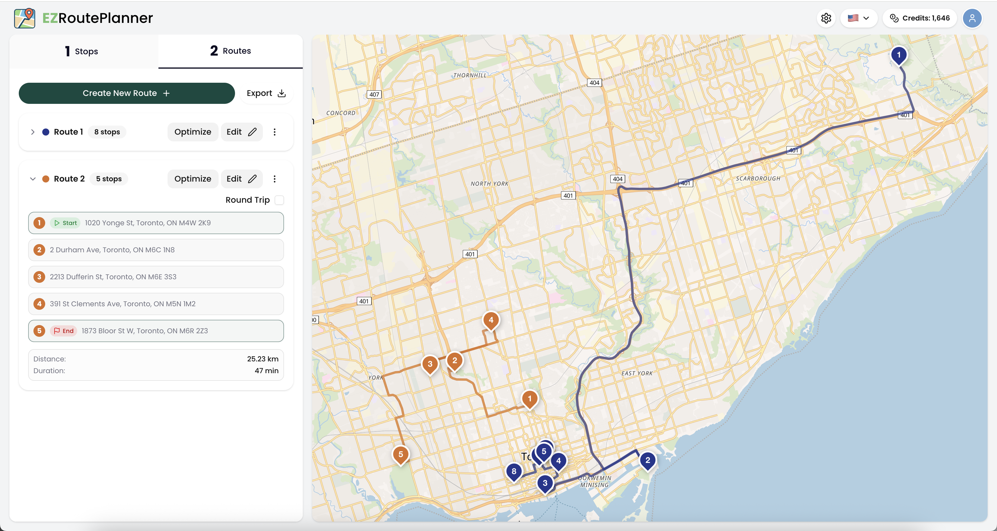 EZRoutePlanner gallery image