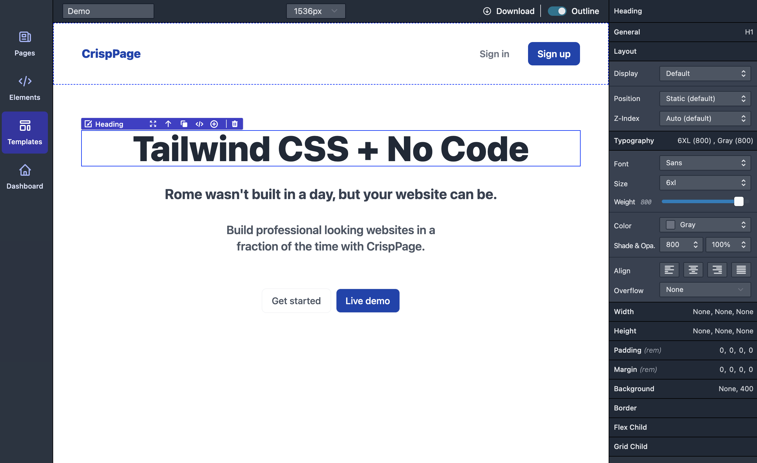 CrispPage gallery image