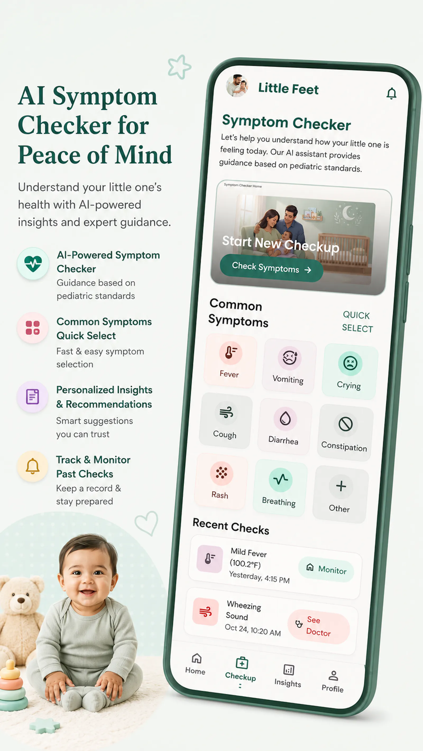 Little Feet: Baby Care Tracker screenshot 7