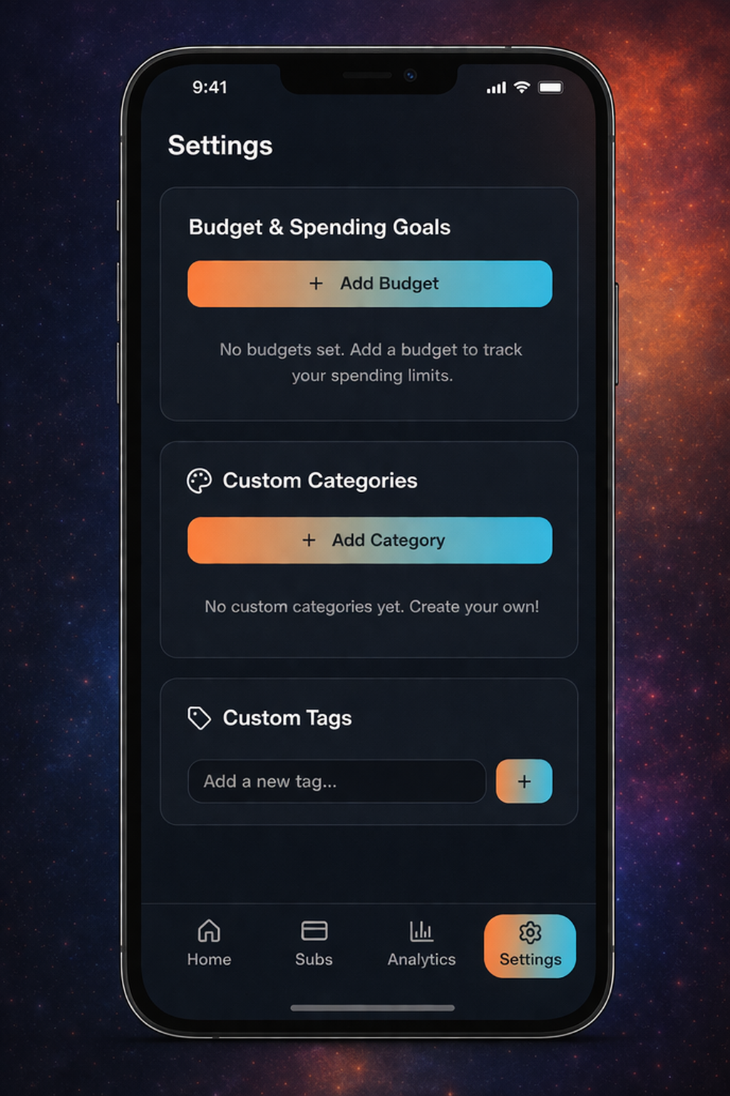 SubTracker gallery image