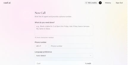 caall.ai — for people who hate calls gallery image