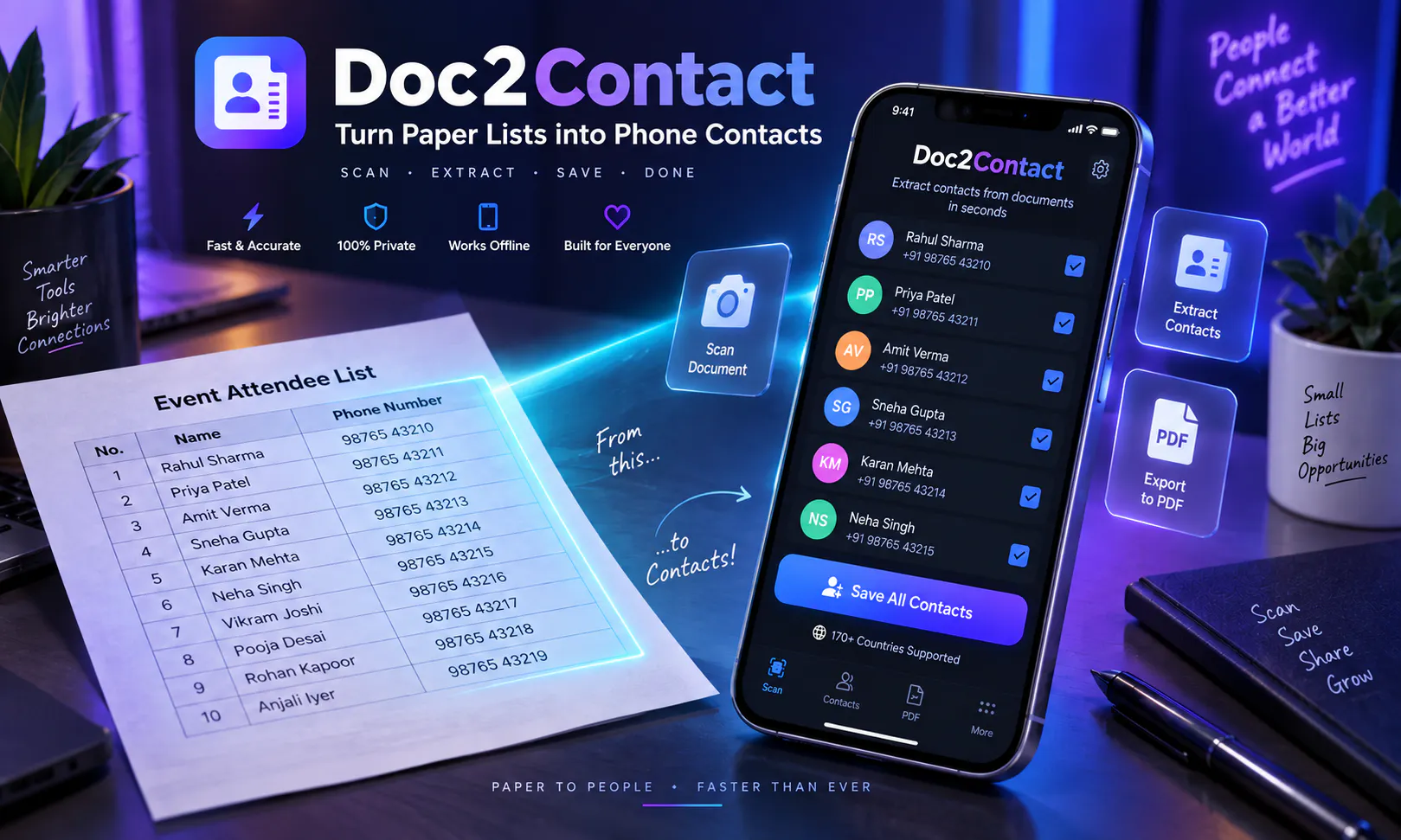 Doc2Contact: Contact Scanner  gallery image