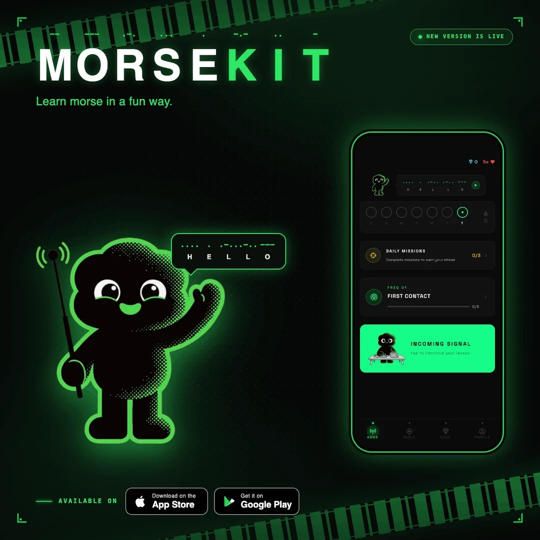 MorseKit: Morse Code Trainer gallery image