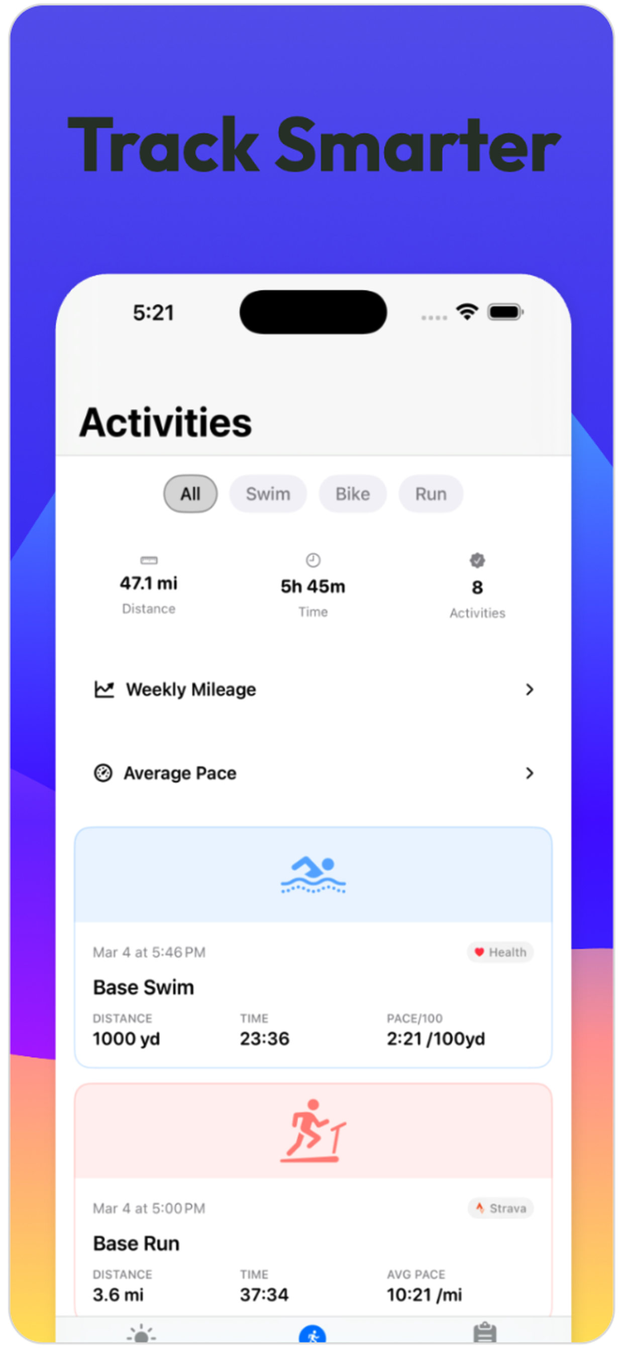 TriTracker gallery image