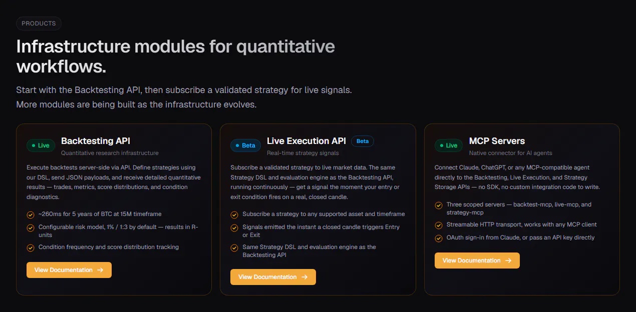 EmidLabs — Quant Trading Infra screenshot 2