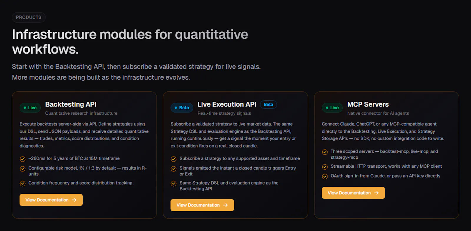 EmidLabs — Quant Trading Infra screenshot 2