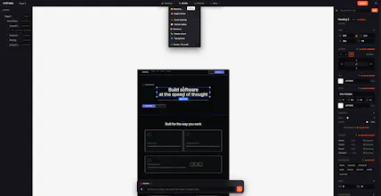 AI-native design engine · Reframe gallery image
