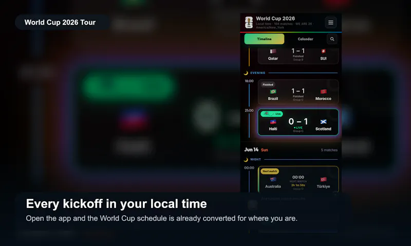 World Cup 2026 Tour screenshot 1