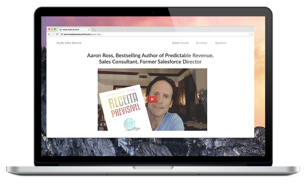 Inside Sales Summit: 50+ Interviews with Top SaaS Sales Leaders Image