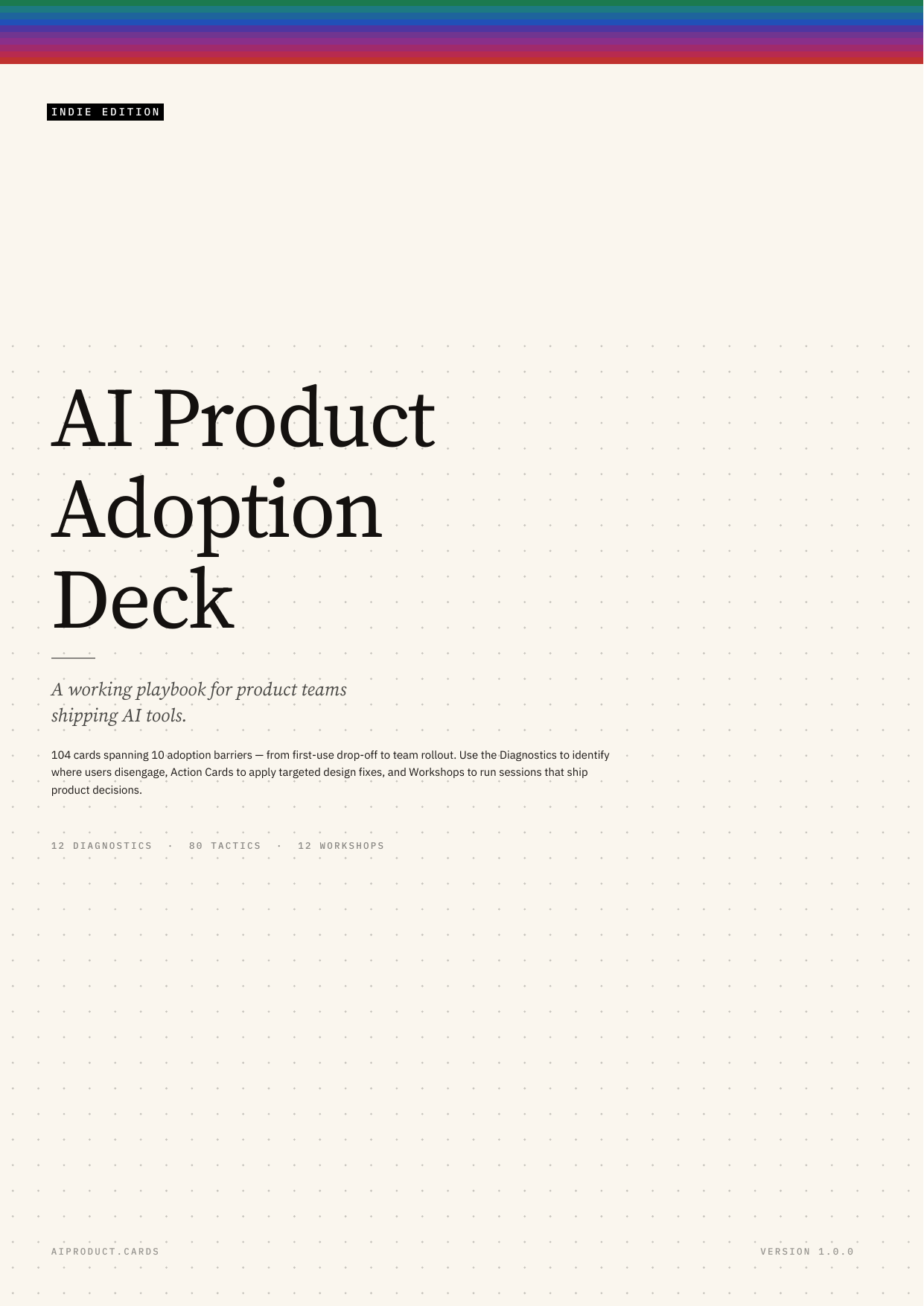 AI Product Adoption Deck gallery image