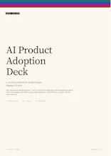AI Product Adoption Deck gallery image