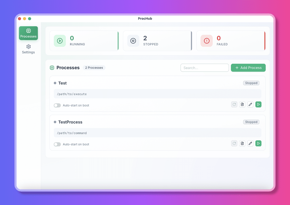 ProcHub - Screenshot 5 showing product features and functionality