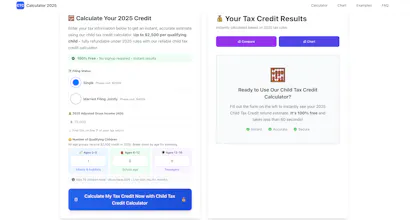 Child Tax Credit Calculator gallery image