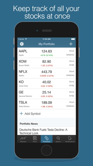 Benzinga for iOS gallery image