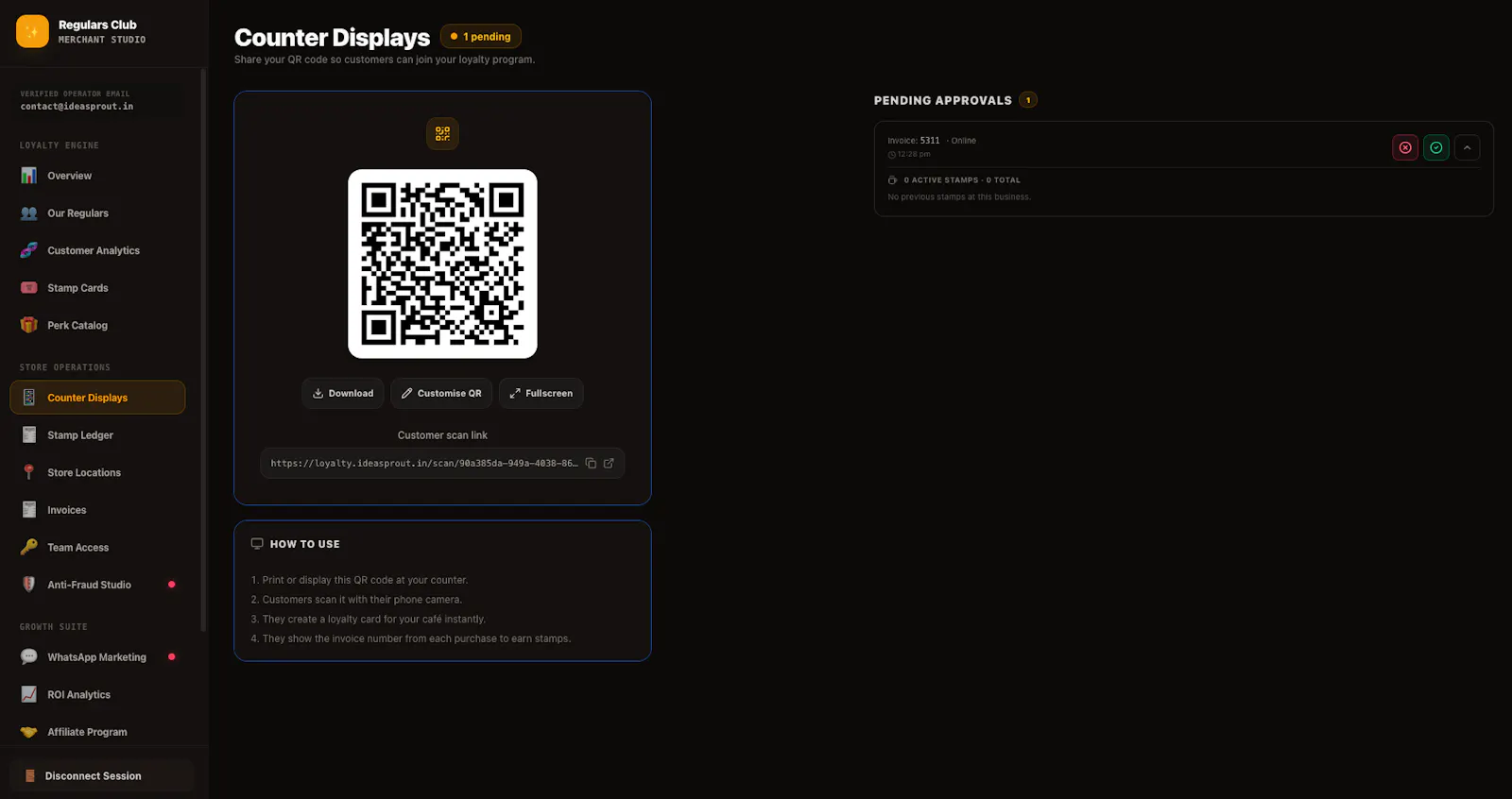 Regulars Club screenshot 2