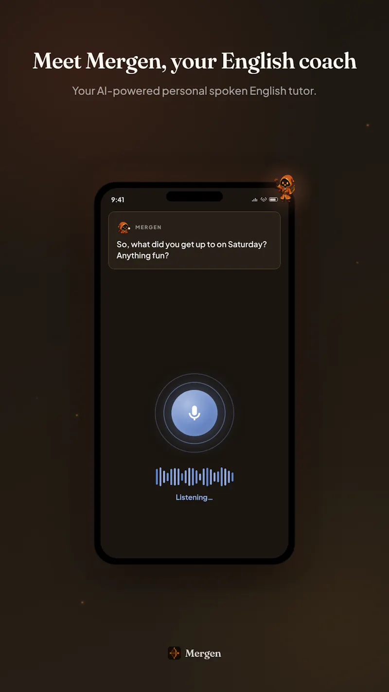 Mergen: AI English Tutor screenshot 9