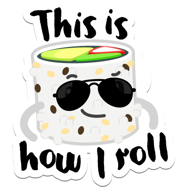 Sushi Stickers