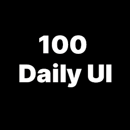 100 Daily UI Challenge
