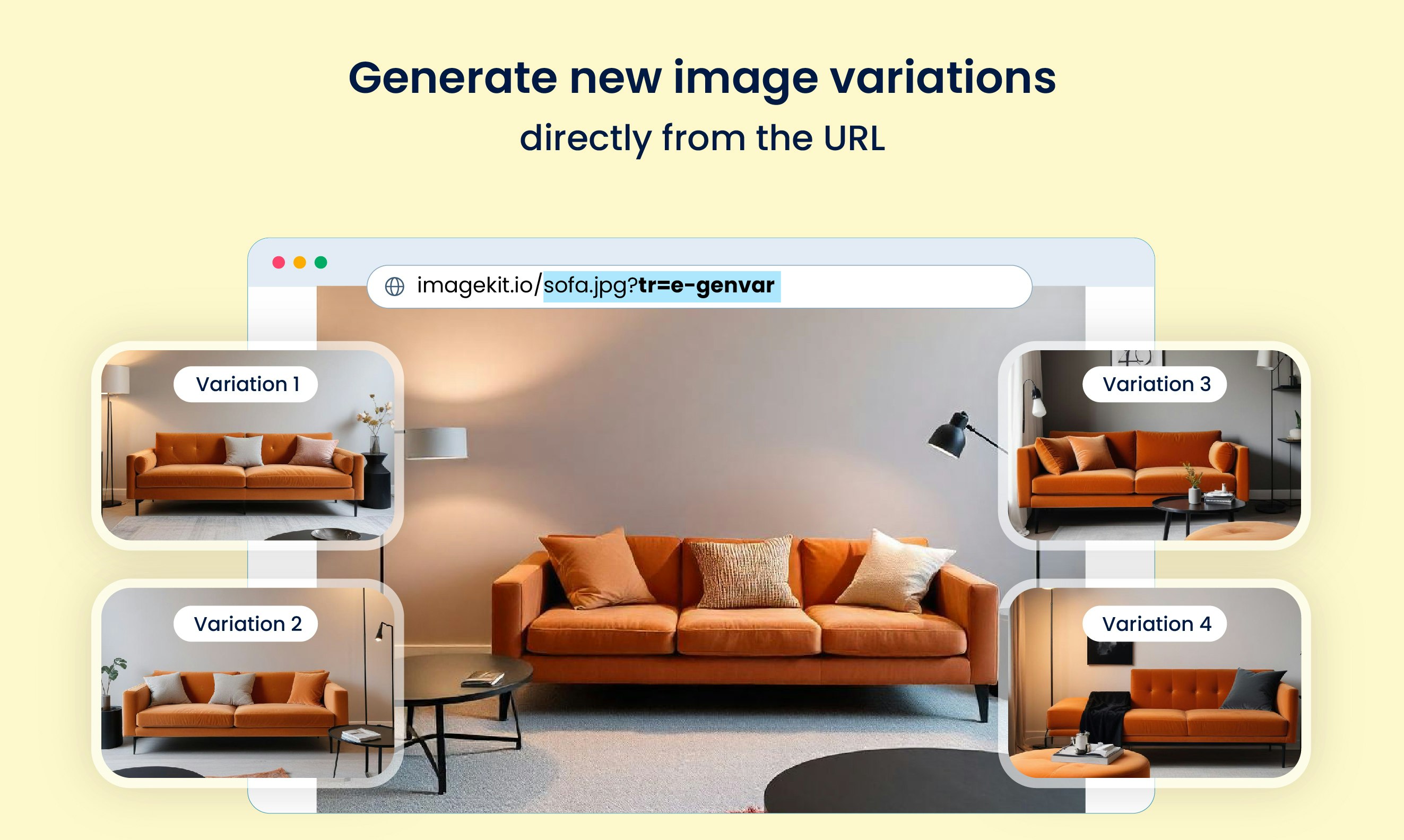 Media Biến đổi AI của ImageKit - Tạo hình ảnh chỉnh sửa trong thanh địa chỉ thông qua API dựa trên URL 3