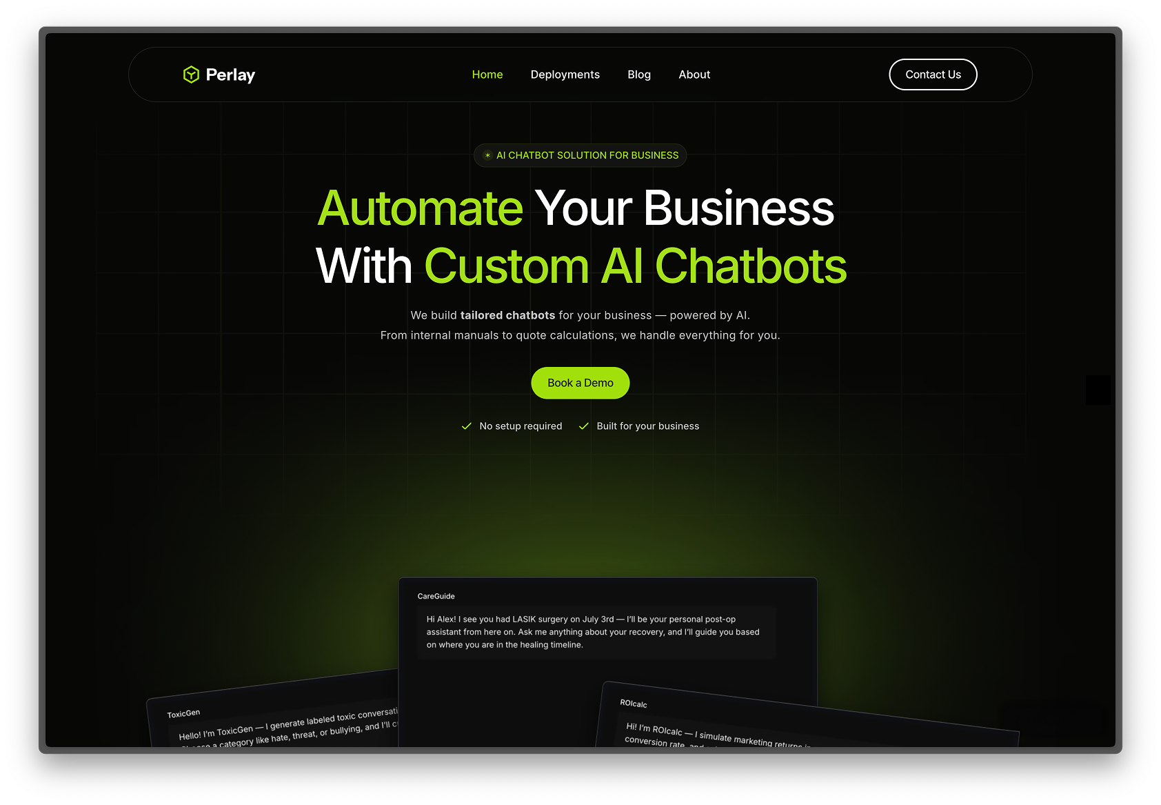 Callay - Automatizza la tua attività con chatbot AI personalizzati media 1