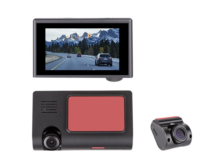 Mercylion 4K Dash Cam V2000 - 4K HD 5G Wifi front and rear dashcam with GPS media 4