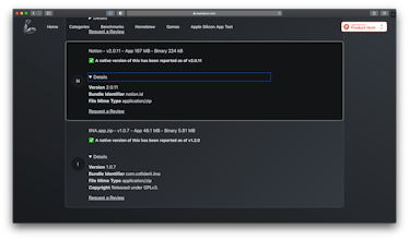 Apple Silicon App Test gallery image