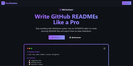 Doc2Readme gallery image