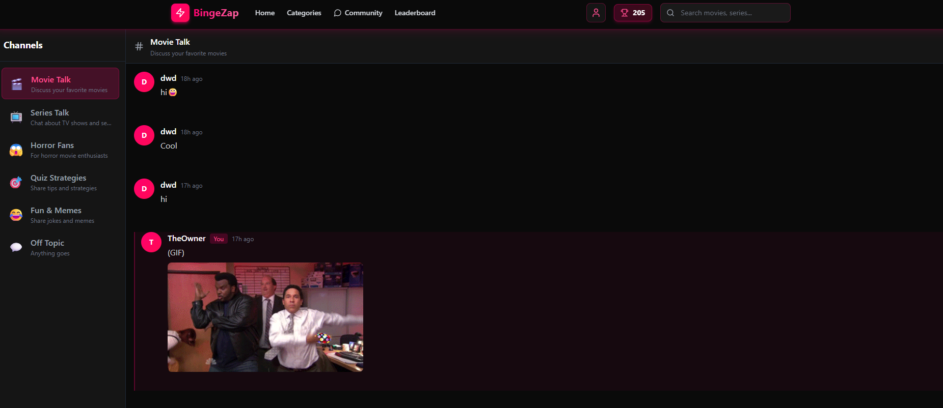 BingeZap gallery image