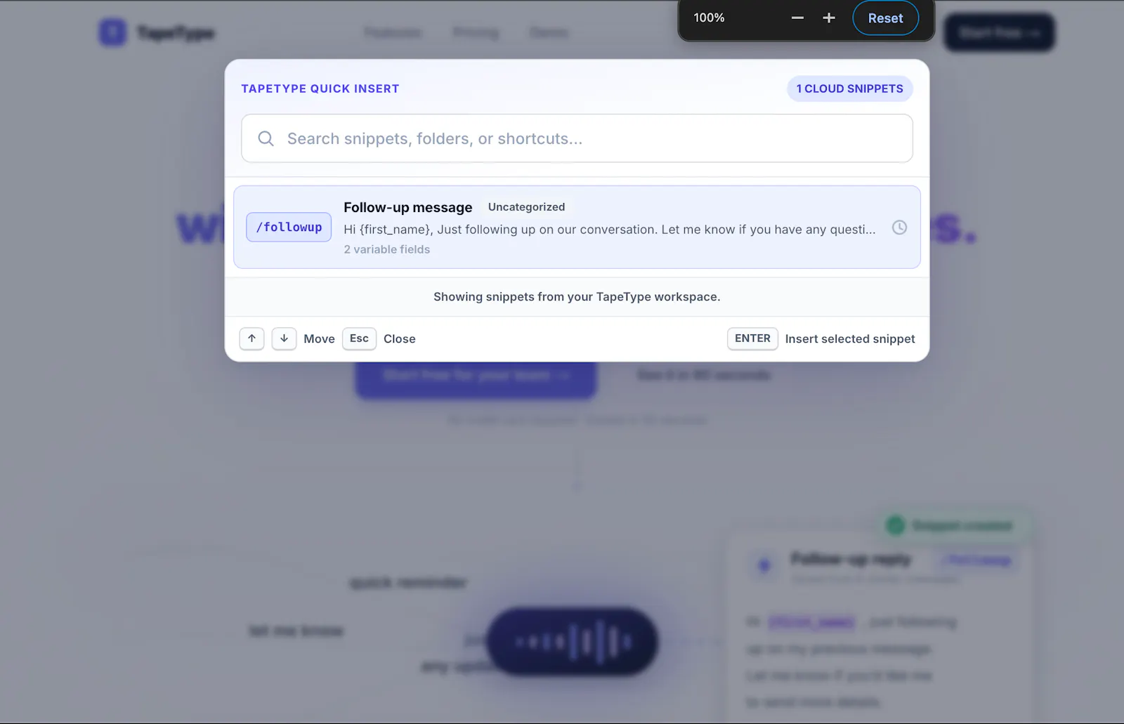 TapeType screenshot 2