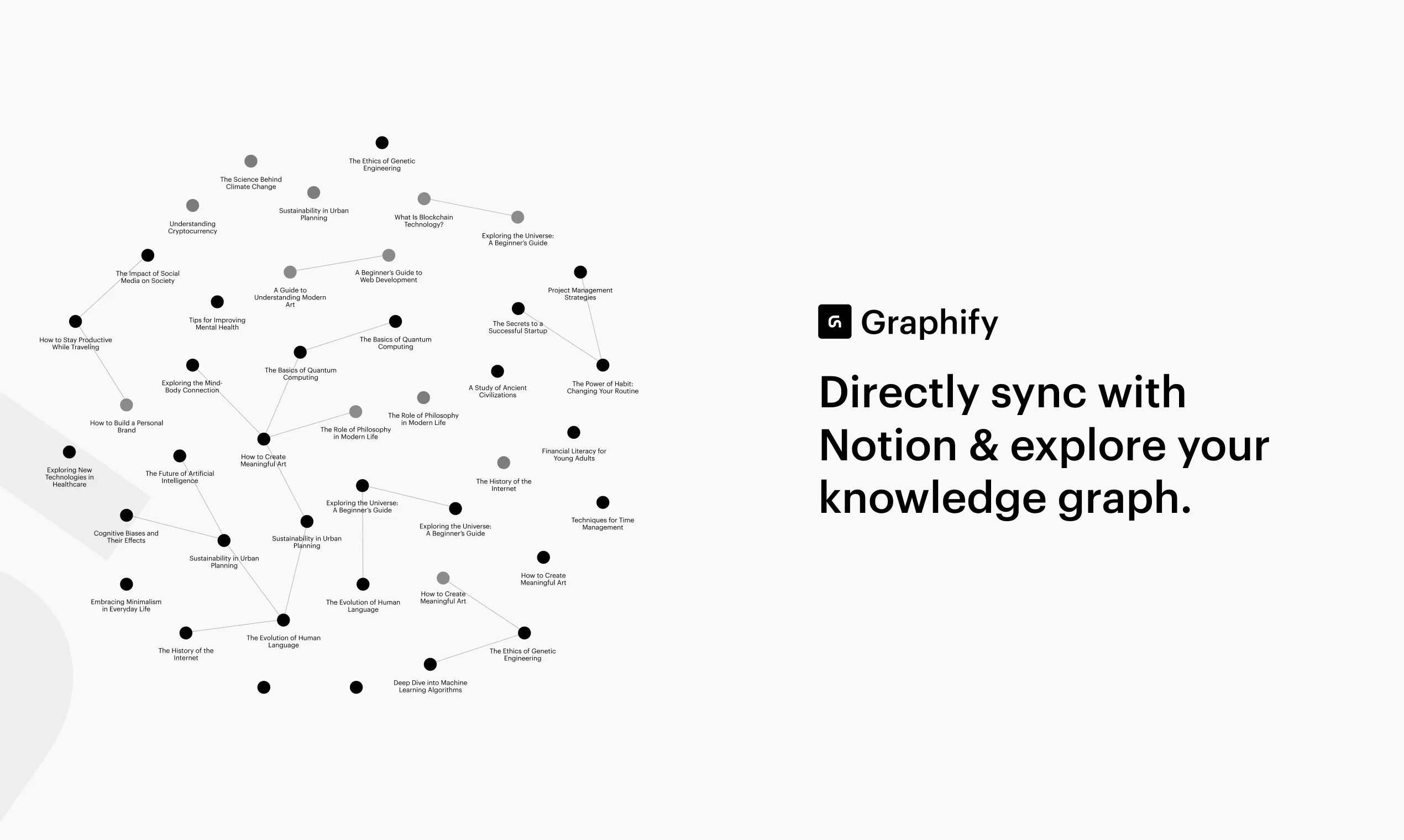 Graphify Visual Graphify: Turn your Notion notes into an interactive knowledge map ...