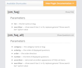 WordPress FAQ Plugin gallery image