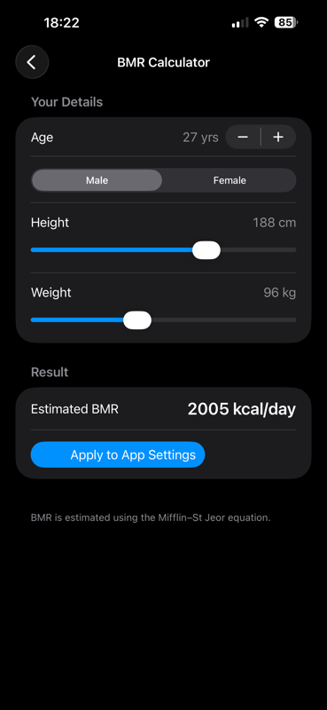 One Count Calorie Counter - Screenshot 3 showing product features and functionality